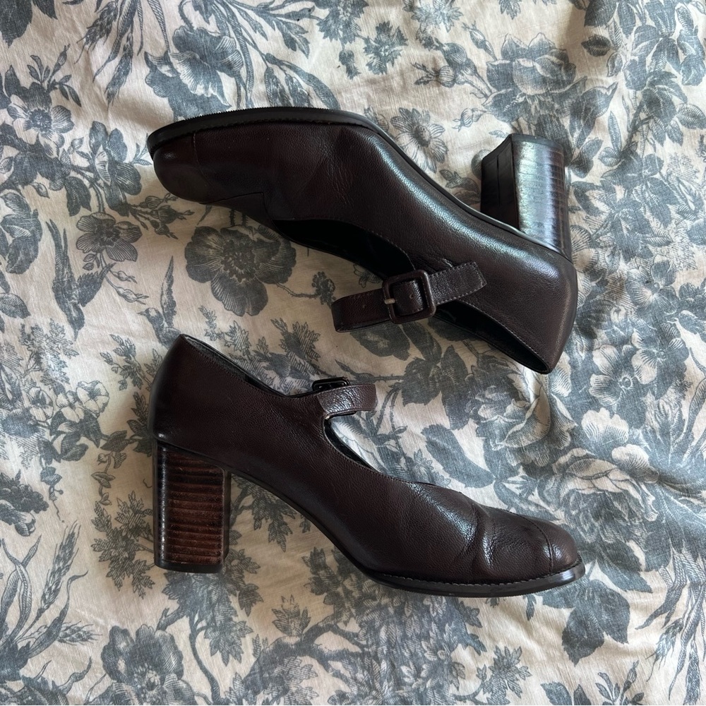 vintage y2k mary jane heels